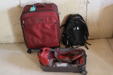 Lot of Backpacks & Luggage