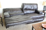 Reclining Leather Sofa