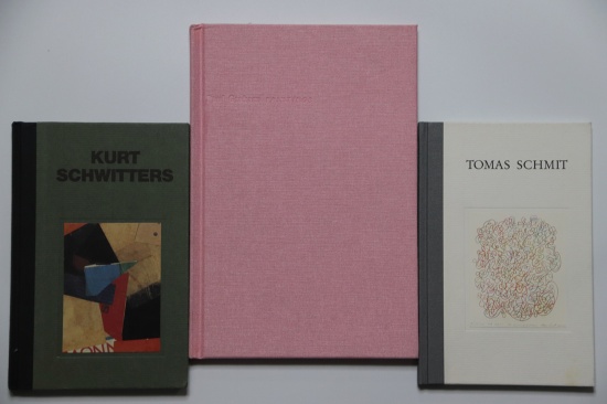 Kurt Schwitters, Tomas Schmit and  Paul Graham, Books