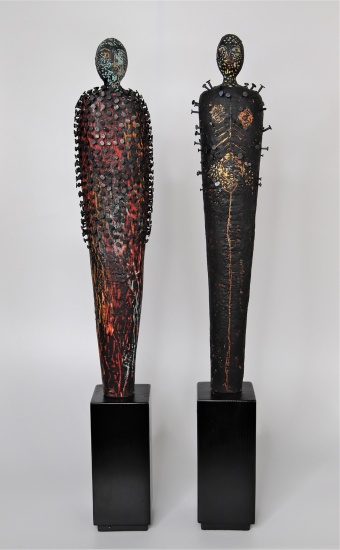 Julie Wapner, Chrysalis Sculptures