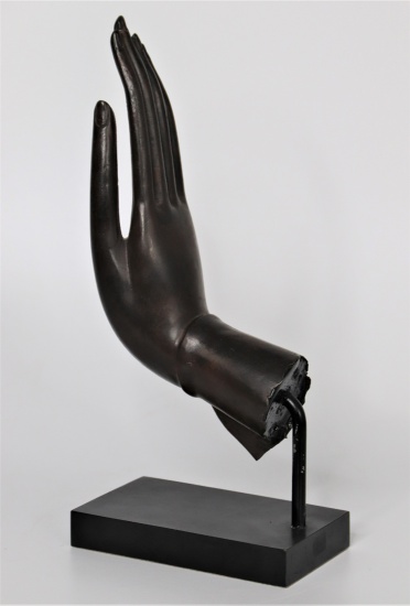Buddha Hand, Metal Sculpture