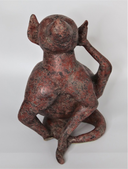 Ceramic Dog Figure