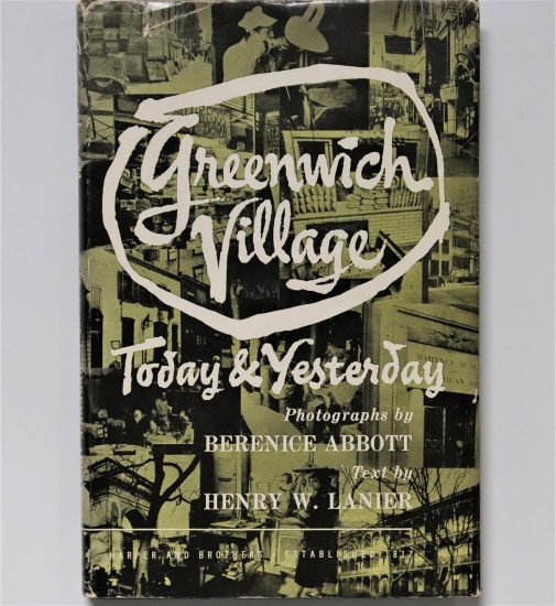 Berenice Abbott, "Greenwich Village Today & Yesterday"