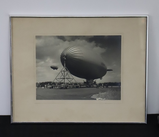 Vintage Dirigible Photograph