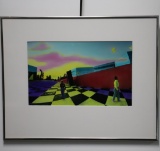 Jane Gottlieb, Painted Cibachrome Print