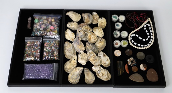 Mixed Lot of Beads and Shells