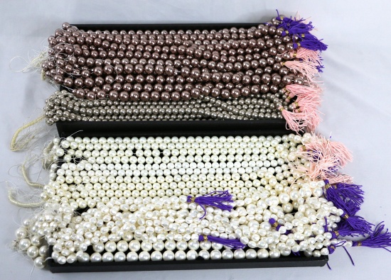 Faux Pearl Strands