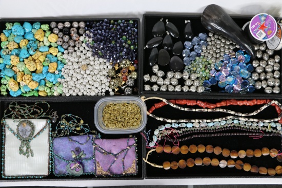 Handmade Purses, Jewelry with Loose Beads and Jewelry Making Hardware