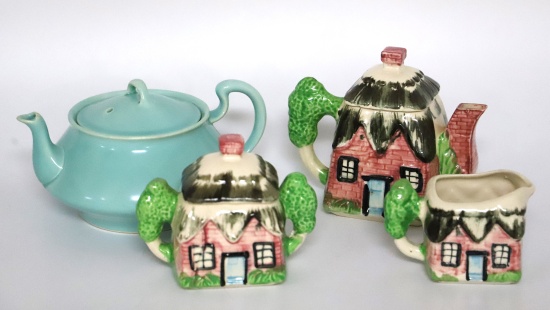 Art Wells, Teapot and Novelty Tea Set
