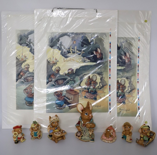 Pendelfin, Figurines and Posters