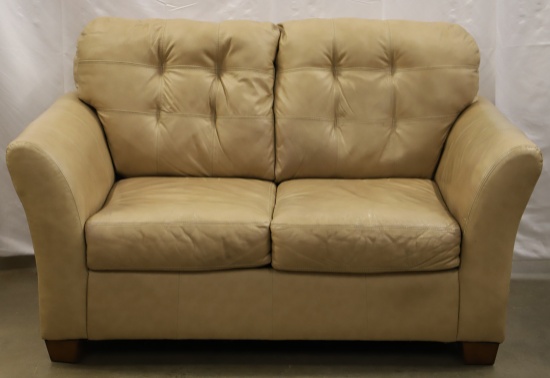 Ashley Furniture, Leather Sofa
