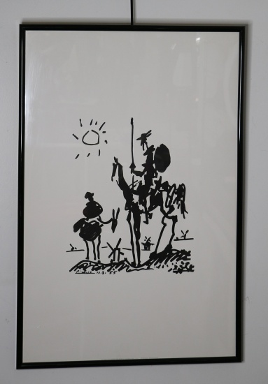 Pablo Picasso, Don Quixote Print