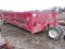 20' Silage feed wagon. Solid floor, good tires. Ready to use.