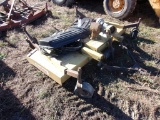 6' finish mower. Sells with extra belts.