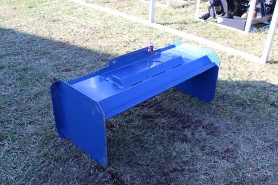 48" Snow Pusher for Mini Skidsteer