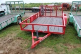 2023 10 x 77 Lone Wolf  Red Deluxe Trailer - NEW