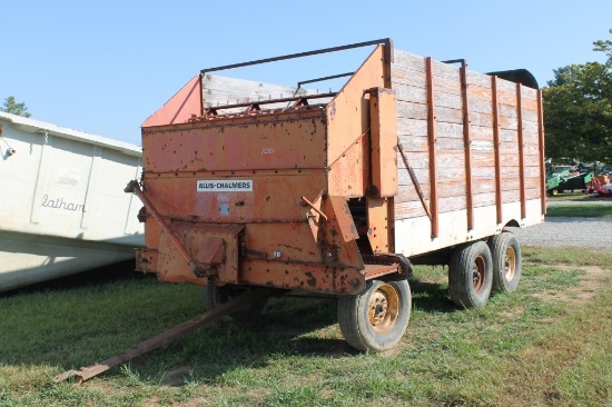 Allis Chalmers Tandem Silage Wagon