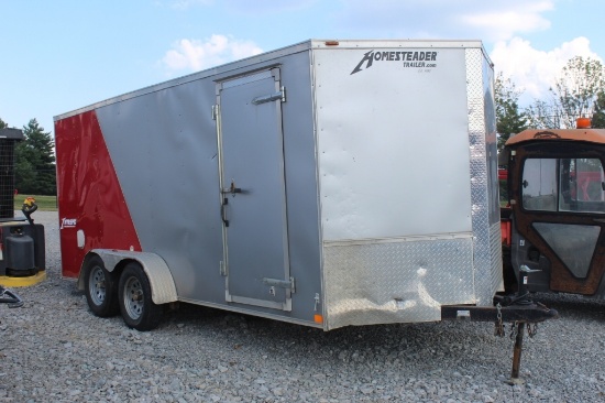 Homesteader 16' Box traielr