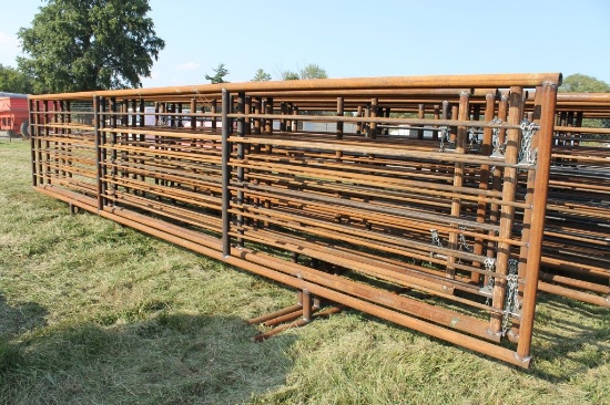 2-3/8" 24' Freestanding Panel with Gate