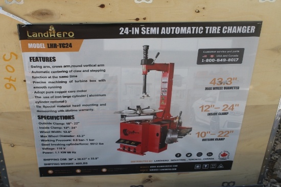24-IN Semi Automatic Tire Changer
