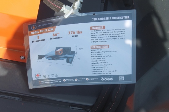 Wolverine BC-13-72W Brush Cutter