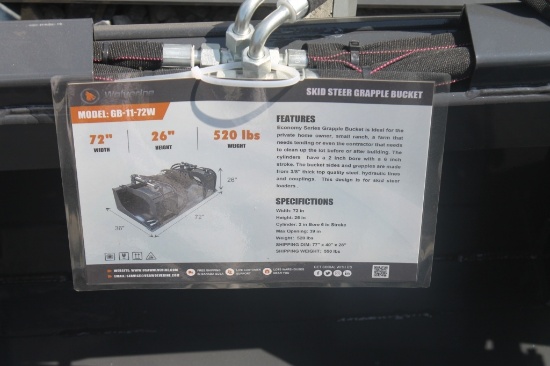 Wolverine GB-11-72W Grapple Bucket