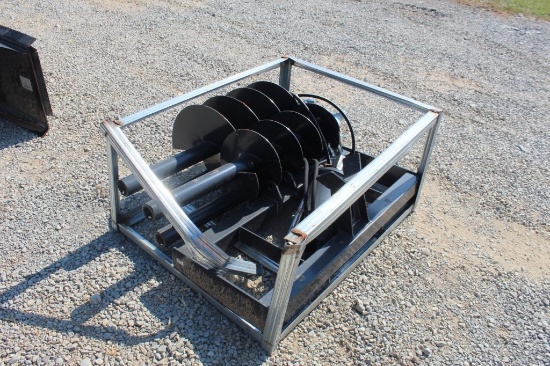 QA auger drive with 3 bits