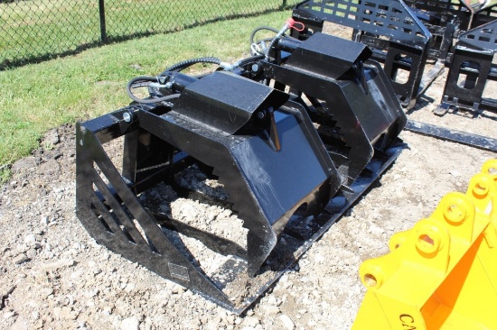 Skid Steer Hollow Wood Grabber
