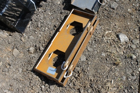 dingo skid steer mounting plate