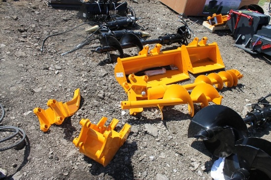 QTY (8) CAT 301 Excavator Attachment