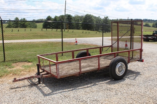 8' Bumper pull trailer