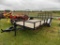 (NEW) Wesco trailer 6 1/2' x 14'; 3 ft gate, dovetail, 3500# Axle; #0941