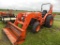 Kubota 4400 Diesel Tractor w/loader & #92 Backhoe