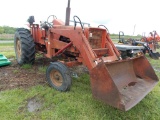 Allis Chalmers XT190 Gas Tractor, Loader w/66