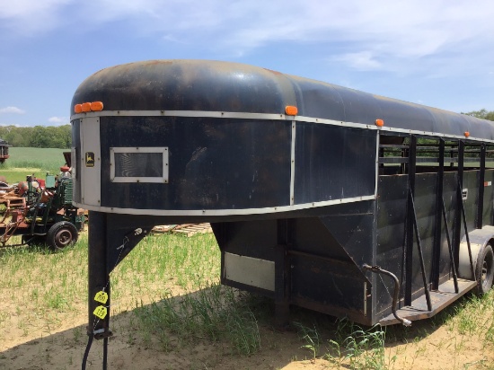 John Deere horse trailer gooseneck