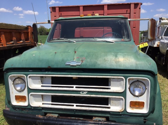 Chevy C50 gas dump truck