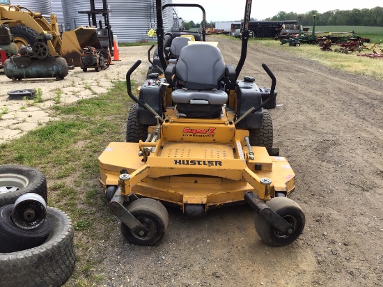 Hustler hyper-drive lawn mower