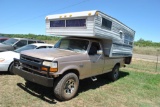 1997 FORD F250 S.CAB PU 4x4 W/ CAMPER