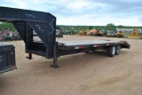 G/N 20+5x102 FLATBED EQUIP TRLR- B/S