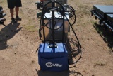 MILLER MATIC 140 110V SHOP WELDER ON DOLLY