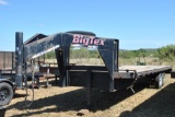 BIG-TEX G/N 24FT SQ BACK EQUIP TRLR- TITLE