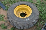 12x16.5 SKID STEER TIRE & WHEEL