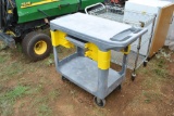 RUBBER MAID ROLLING CART