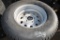 225-75R15 TIRE W/ 5-HOLE WHEEL