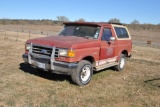 1989 FORD BRONCO- EDDIE BAUER EDITION