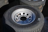 235-80R16 TIRE W/ 8-HOLE WHEEL