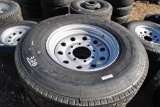 235-85R16 TIRE W/ 8-HOLE- 14PLY