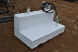 105GAL L-SHAPED FUEL TANK W/ 12V PUMP