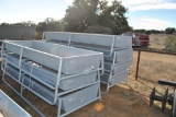 10FT GALV FEED TROUGH- NEW