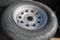 205-75R15 TIRE W/ 5-HOLE WHEEL